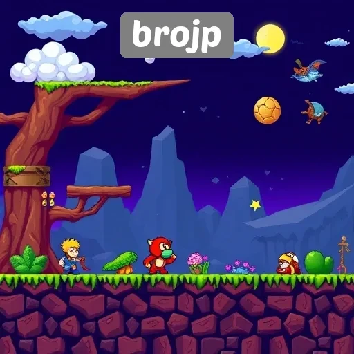 Perbandingan Brojp dengan Platform Game Lainnya